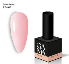 База для нігтів GA&MA Cover base 008 Peach База для нігтів Камуфлююча 008 Пич 15 млБаза для нігтів GA&MA Cover base 008 Peach База для нігтів Камуфлююча 008 Пич 15 мл