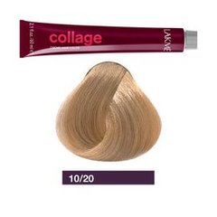 Фарба для волосся перманентна LAKME Collage Creme Hair Color 10/20 фіолетово-платиновий блонд,60 млФарба для волосся перманентна LAKME Collage Creme Hair Color 10/20 фіолетово-платиновий блонд,60 мл
