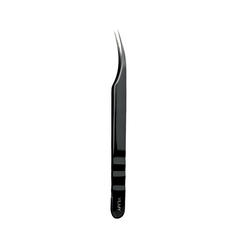Пінцет для нарощування вій VILMY Professional Tweezer Eyelash прямий з вигином V-13bПінцет для нарощування вій VILMY Professional Tweezer Eyelash прямий з вигином V-13b