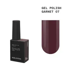 Гель-лак BIBLIOTEKA Gel Polish №07 Garnet, бордовий, 10 млГель-лак BIBLIOTEKA Gel Polish №07 Garnet, бордовий, 10 мл