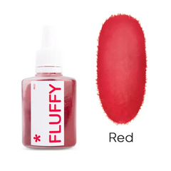 Оксамитова пудра для нігтів Fluffy Easy to be professional, колір RedОксамитова пудра для нігтів Fluffy Easy to be professional, колір Red