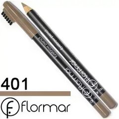 Олівець для брів Flormar світло-коричневий №401Олівець для брів Flormar світло-коричневий №401