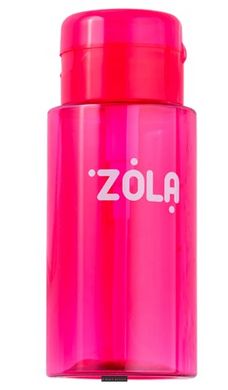 Емкость пластиковая ZOLA для жидкостей с насосом-дозатором розовая.Емкость пластиковая ZOLA для жидкостей с насосом-дозатором розовая.