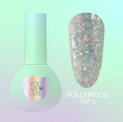 Топ для гель-лаку YOU ARE CUTE Top Hollywood 1, 5 млТоп для гель-лаку YOU ARE CUTE Top Hollywood 1, 5 мл