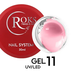 Гель для нігтів будівельний ROKS Builder Gel №11 30мл