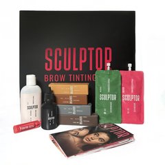 Набір для фарбування брів SCULPTOR Brow Tinting SetНабір для фарбування брів SCULPTOR Brow Tinting Set