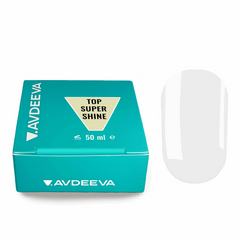 Топ для нігтів V.AVDEEVA Super Shine Супер Блиск, Smart-pod 50 мл