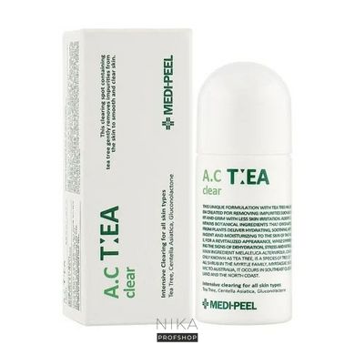 Засіб локальний проти акне з екстрактом чайного дерева MEDI-PEEL A.C Tea Clear 50 гЗасіб локальний проти акне з екстрактом чайного дерева MEDI-PEEL A.C Tea Clear 50 г