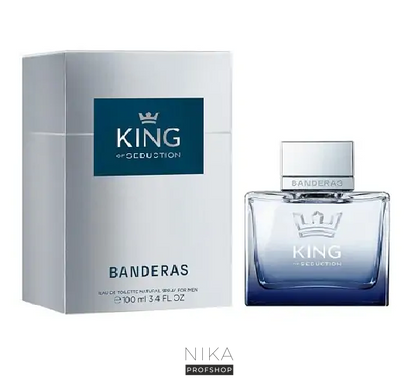 Туалетна вода ANTONIO BANDERAS King of Seduction m edt 100млТуалетна вода ANTONIO BANDERAS King of Seduction m edt 100мл
