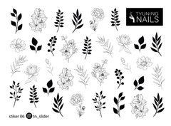 Слайдер для нігтів TYUNING NAILS Sticker 06Слайдер для нігтів TYUNING NAILS Sticker 06