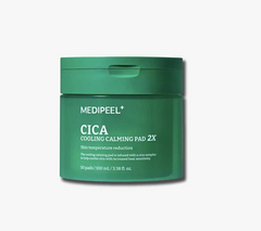 Пилинг-педи MEDI-PEEL Cica Cooling Pad для лица охлаждающие и успокаивающие, 50 шт 100 мл