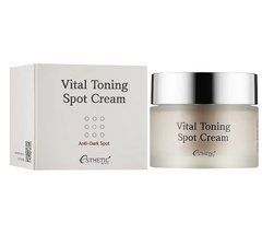 Крем для обличчя проти пігментації тонізуючий ESTHETIC HOUSE Vital Toning Spot Cream 50 млКрем для обличчя проти пігментації тонізуючий ESTHETIC HOUSE Vital Toning Spot Cream 50 мл