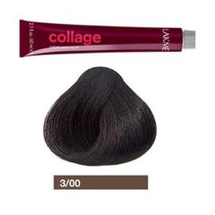Фарба для волосся перманентна LAKME Collage Creme Hair Color 3/00 темно-коричневий, 60 млФарба для волосся перманентна LAKME Collage Creme Hair Color 3/00 темно-коричневий, 60 мл