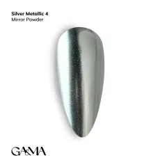 Втирка для нігтів GA&MA 004 Сільвер металік Silver metallic 0.3 гВтирка для нігтів GA&MA 004 Сільвер металік Silver metallic 0.3 г