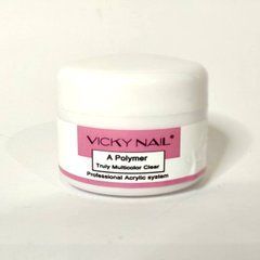 Пудра акриловая Прозрачная, VICKY NAIL 30гПудра акриловая Прозрачная, VICKY NAIL 30г