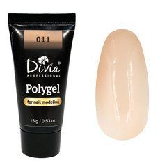 Полігель для нарощування нігтів Divia Polygel 011 15 гПолігель для нарощування нігтів Divia Polygel 011 15 г