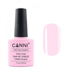 Гель-лак CANNI №243 світлий рожевий, емальГель-лак CANNI №243 світлий рожевий, емаль