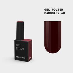 Гель-лак BIBLIOTEKA Gel Polish №48 Mahogany, темний червоно-коричневий, 10 млГель-лак BIBLIOTEKA Gel Polish №48 Mahogany, темний червоно-коричневий, 10 мл