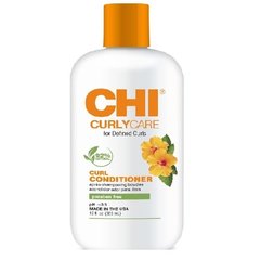 Кондиціонер CHI для догляду за кучерявим волоссям Curly Care for Defined Curls & Boost 355 млКондиціонер CHI для догляду за кучерявим волоссям Curly Care for Defined Curls & Boost 355 мл
