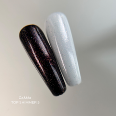 Топ для гель-лака GA&MA Шимер Top Shimmer 5 10 млТоп для гель-лака GA&MA Шимер Top Shimmer 5 10 мл