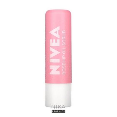Бальзам-скраб для губ NIVEA з олією шипшини, 4,8 гБальзам-скраб для губ NIVEA з олією шипшини, 4,8 г