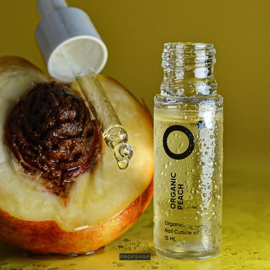 Олійка для кутикули Nails NAILSOFTHEDAY Organic Nail Cuticle Oil Peach, 10 млОлійка для кутикули Nails NAILSOFTHEDAY Organic Nail Cuticle Oil Peach, 10 мл