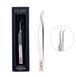 Пинцет для наращивания ресниц VILMY Professional Tweezer Eyelash дельфин D-40 угол наклона 40*Пинцет для наращивания ресниц VILMY Professional Tweezer Eyelash дельфин D-40 угол наклона 40*