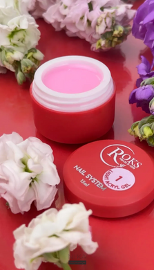 Акрилгель рідкий ROKS Light Acryl Gel №01 15 млАкрилгель рідкий ROKS Light Acryl Gel №01 15 мл