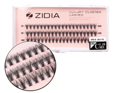 Вії пучкові ZIDIA Cluster Lashes 20D C 0,10 MIX S 8 9 10 мм, 3 стрічкиВії пучкові ZIDIA Cluster Lashes 20D C 0,10 MIX S 8 9 10 мм, 3 стрічки