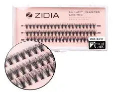 Вії пучкові ZIDIA Cluster Lashes 20D C 0,10 MIX S 8 9 10 мм, 3 стрічкиВії пучкові ZIDIA Cluster Lashes 20D C 0,10 MIX S 8 9 10 мм, 3 стрічки