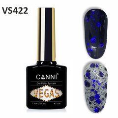 Гель-лак для нігтів CANNI Vegas №422 чорний-фіолетовий 7,3 млГель-лак для нігтів CANNI Vegas №422 чорний-фіолетовий 7,3 мл
