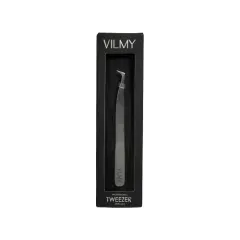 Пинцет для наращивания ресниц VILMY Professional Tweezer Eyelash топорик T-75/2 угол наклона 75*Пинцет для наращивания ресниц VILMY Professional Tweezer Eyelash топорик T-75/2 угол наклона 75*