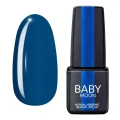 Гель-лак для ногтей для ногтей Baby Moon "Cold Ocean Gel polish" 05 6 мл серо-синий эмальГель-лак для ногтей для ногтей Baby Moon "Cold Ocean Gel polish" 05 6 мл серо-синий эмаль
