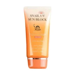 Крем для обличчя сонцезахисний JIGOTT Snail UV SUN Block SPF50+++, 70 млКрем для обличчя сонцезахисний JIGOTT Snail UV SUN Block SPF50+++, 70 мл