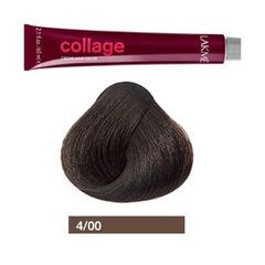 Фарба для волосся перманентна LAKME Collage Creme Hair Color 4/00 коричневий, 60 млФарба для волосся перманентна LAKME Collage Creme Hair Color 4/00 коричневий, 60 мл