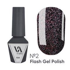 Гель-лак для ногтей VALERI Flash Светоотражающий №02, 6 млГель-лак для ногтей VALERI Flash Светоотражающий №02, 6 мл
