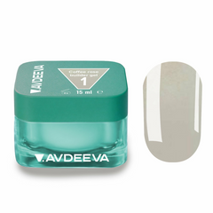 Моделюючий гель V.AVDEEVA Coffe Rose Builder Gel №01 світло-бежевий з холодним підтоном, 15млМоделюючий гель V.AVDEEVA Coffe Rose Builder Gel №01 світло-бежевий з холодним підтоном, 15мл