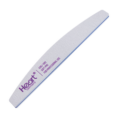 Пилка для нігтів HEART Нalf SOFT PRO 100 /180 грітПилка для нігтів HEART Нalf SOFT PRO 100 /180 гріт