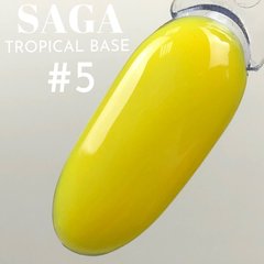 База кольорова SAGA Tropical Base №05, неоновий жовтий, 8 млБаза кольорова SAGA Tropical Base №05, неоновий жовтий, 8 мл
