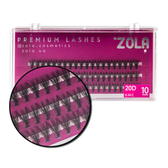Вії-пучки ZOLA 20D(10mm)Вії-пучки ZOLA 20D(10mm)