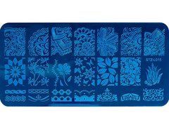 Пластина для стемпінгу mArt STZ-L 015Пластина для стемпінгу mArt STZ-L 015