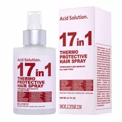 Спрей-термозахист для волосся 17 в 1 HOLLYSKIN Acid Solution, 200 млСпрей-термозахист для волосся 17 в 1 HOLLYSKIN Acid Solution, 200 мл