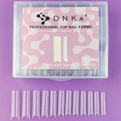 Багаторазові верхні форми DNKa Top Nail Forms Square Sharp 120 штБагаторазові верхні форми DNKa Top Nail Forms Square Sharp 120 шт