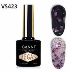Гель-лак для нігтів CANNI Vegas №423 рожевий-смарагдовий 7,3 млГель-лак для нігтів CANNI Vegas №423 рожевий-смарагдовий 7,3 мл