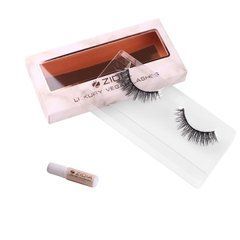 Вії стрічкові ZIDIA Lashes, style Gem Stones (false mink) 1 pair, reusableВії стрічкові ZIDIA Lashes, style Gem Stones (false mink) 1 pair, reusable