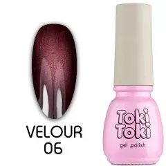 Гель-лак для нігтів Toki-Toki Velour VR 06, 5 мл.Гель-лак для нігтів Toki-Toki Velour VR 06, 5 мл.