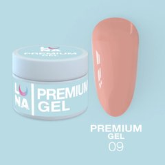 Гель LUNA Premium gel №9, 15 мл
