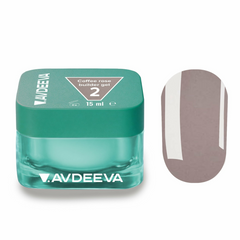 Моделюючий гель V.AVDEEVA Coffe Rose Builder Gel №02 теплий карамельно-бежевий, 15 млМоделюючий гель V.AVDEEVA Coffe Rose Builder Gel №02 теплий карамельно-бежевий, 15 мл