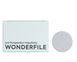 Клейові файли WONDERFILE диск 25 мм, 120 гр 50 штКлейові файли WONDERFILE диск 25 мм, 120 гр 50 шт