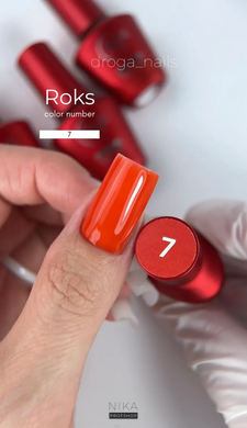 Гель-лак для нігтів ROKS Color Gel Polish №007 6млГель-лак для нігтів ROKS Color Gel Polish №007 6мл